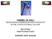 HAMMER OR NAIL?