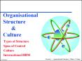 Organisational Structure & Culture Types of Structure Span PowerPoint PPT Presentation