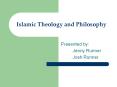 Islamic Theology and Philosophy PowerPoint PPT Presentation