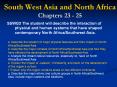 South West Asia and North Africa Chapters 23 - 25 PowerPoint PPT Presentation