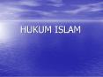 HUKUM ISLAM PowerPoint PPT Presentation