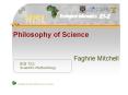 Philosophy of Science PowerPoint PPT Presentation