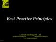 Best Practice Principles PowerPoint PPT Presentation