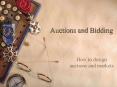 Auctions and Bidding How to design auctions and markets PowerPoint PPT Presentation