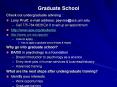 Graduate School Check out undergraduate advising : Larry PowerPoint PPT Presentation