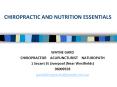 CHIROPRACTIC AND NUTRITION ESSENTIALS WAYNE GARD PowerPoint PPT Presentation