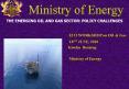 Ministry of Energy PowerPoint PPT Presentation