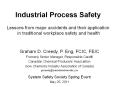 Industrial Process Safety  Lessons from major accidents and their application in traditional workplace safety and health PowerPoint PPT Presentation