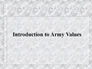 Army Values