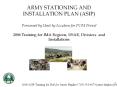 ARMY STATIONING AND INSTALLATION PLAN (ASIP) PowerPoint PPT Presentation