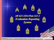 AR 623-3/DA Pam 623-3 Evaluation Reporting System