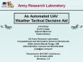 Army Research Laboratory PowerPoint PPT Presentation