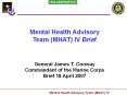 MHAT IV In-brief PowerPoint PPT Presentation