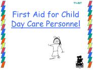 First Aid for Child Day Care Personnel