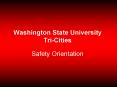 Safety Orientation PowerPoint PPT Presentation