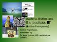 Bacteria, Biofilm, and Bio-pesticide BT (Bacillus PowerPoint PPT Presentation