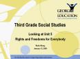 Third Grade Social Studies PowerPoint PPT Presentation