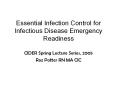 Essential Infection Control for Infectious Disease Emergency Readiness PowerPoint PPT Presentation