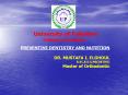 University of Palestine College of Dentistry PREVENTIVE PowerPoint PPT Presentation
