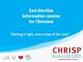 Easi-Sterilise Information session for Clinicians PowerPoint PPT Presentation