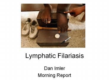 Lymphatic Filariasis