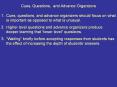 Cues, questions, and advance organizers should focus on what is important as opposed to what is unusual. PowerPoint PPT Presentation