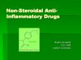 Non-Steroidal Anti-Inflammatory Drugs PowerPoint PPT Presentation