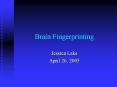 Brain Fingerprinting PowerPoint PPT Presentation