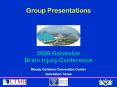 2008 Galveston Brain Injury Conference PowerPoint PPT Presentation