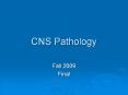 CNS Pathology PowerPoint PPT Presentation