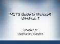 MCTS Guide to Microsoft Windows 7 PowerPoint PPT Presentation