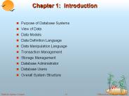 Chapter 1: Introduction