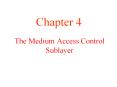 The Medium Access Control Sublayer PowerPoint PPT Presentation