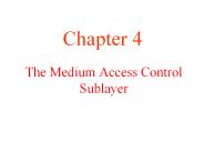 The Medium Access Control Sublayer