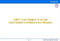 UMTS Core Network Overview Core Network Architecture and PowerPoint PPT Presentation