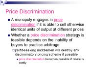 Price Discrimination