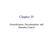 Generalization, Discrimination, and Stimulus Control