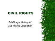 CIVIL RIGHTS