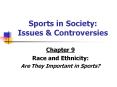 Sports in Society: Issues PowerPoint PPT Presentation