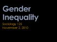 Gender Inequality PowerPoint PPT Presentation