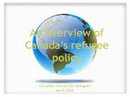 An overview of Canada