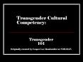 Transgender Cultural Competency PowerPoint PPT Presentation