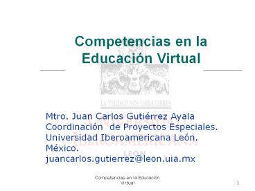 Competencias en la Educaci
