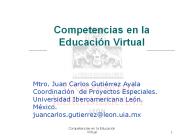 Competencias en la Educaci
