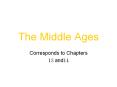 The Middle Ages PowerPoint PPT Presentation