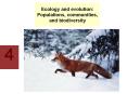 Ecology and evolution: Populations, communities, and biodiversity PowerPoint PPT Presentation