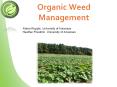 Organic Weed Management PowerPoint PPT Presentation