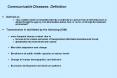 Communicable Diseases: Definition PowerPoint PPT Presentation