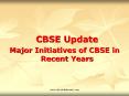 CBSE Update PowerPoint PPT Presentation