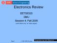 Electronics Review PowerPoint PPT Presentation